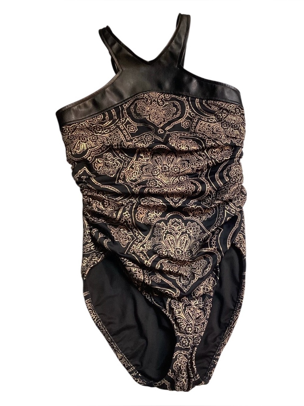 Magic Suit Black + Gold Underwire Support Swimsuit